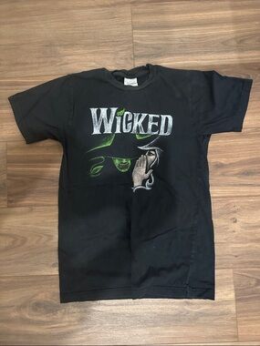 Vintage Wicked Musical Black Graphic Tee